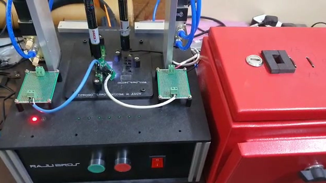 Stand alone LED Testing with Auto punching and NG PCB collection